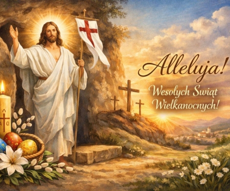 ŻYCZENIA ŚWIĄTECZNE WIELKANOC 2026